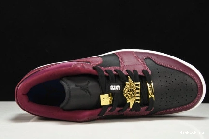 1 Dark Low Beetroot Black Jordan 0802